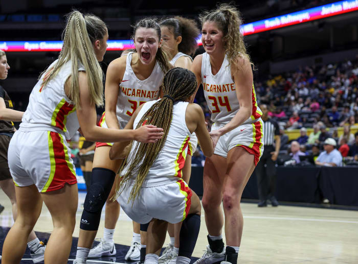 Incarnate Word Kickapoo Missouri girls basketball March 16 2024 David Smith 27589